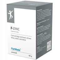 F-ZINC ForMeds ZINOK 60 porcií vysoká dávka silné vlasy pružná pokožka