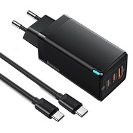 BASEUS SZYBKA ŁADOWARKA 3x USB USB-C 65W PD QC 5A