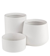 Osłonka ceramiczna TRIPLE biała potrójna