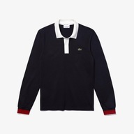 LACOSTE POLO MĘSKIE BAWEŁNIANE DŁUGIE RĘKAWY ROZMIAR XS