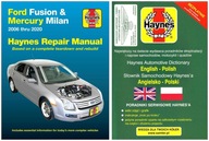 Ford Fusion Mercury Milan (2006-2020) instrukcja napraw Haynes +GRATIS 24h