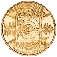 2012 - 2 zł złote Trójka 50 lat Polskie Radio [116]