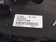 Fiat Idea control panel air conditioning devices