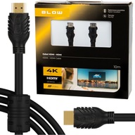 KABEL PREMIUM PRZEWÓD HDMI 2.0 FULL HD UHD 4K 3D FILTR ETHERNET MOCNY 10M