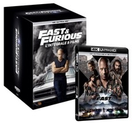 Szybcy i Wściekli 1-10 [10 Blu-ray 4K] Fast & Furious 1-10: Komplet z PL