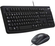 ZESTAW KLAWIATURA + MYSZ OPTYCZNA Logitech K120 + B100