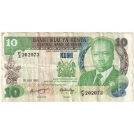 Kenia, 10 Shillings, 1987, 1987-07-01, KM:20f, EF(