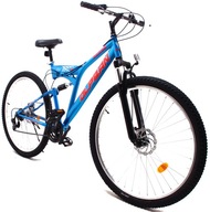 MTB bicykel Olpran BLADE 29 full disc srebrny rám 20 palcov koleso 29