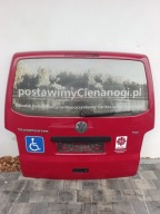 trunk door cover boot VW T5 T5 lift rear part red