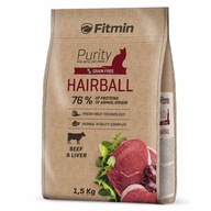 Fitmin cat Purity Hairball 1,5kg Grain Free