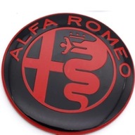 EMBLEMATICKÁ PEČIATKA NA KLAPKU ALFA ROMEO 74mm V.2