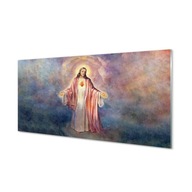 Moderný sklenený obraz do obývačky Ježiš 100x50 cm