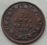 INDIE BRYTYJSKIE - 1/12 Anna - 1925 - George V