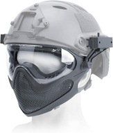 Tactical Airsoft Mask Odporny na wstrz?sy dopasowany szybki kask Gogle