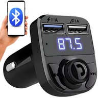 TRANSMITER BLUETOOTH FM MP3 ŁADOWARKA ODTWARZACZ TRANSMITER AUDIO BT