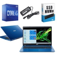 Notebook Acer Aspire A315-56 15,6 " Intel Core i5 8 GB / 512 GB modrý