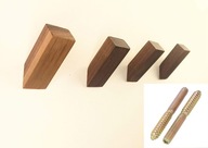 Wieszaki na Ubrania drewniane klucze Haczyk drewniane na ścianę Hak ścienny