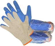 WAMPIRKI rękawiczki RĘKAWICE ROBOCZE ochronne ogrodowe NIEBIESKIE 50 par