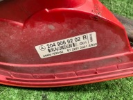 Mercedes C class W204 light right rear part rear A2049069202