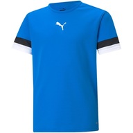 Detské tričko Puma teamRISE Jersey Jr modré 704938 02 152cm