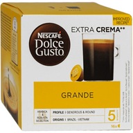 Kávékapszula NESCAFE DOLCE GUSTO GRANDE 16 db + AJÁNDÉK videobook