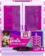 BARBIE GARDEROBA SZAFA NA UBRANIA DLA LALEK HJL65