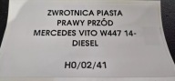 otoč čepu pravý předek VITO W447 14- DIESEL