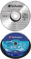 43437 VERBATIM 43437 Verbatim CD-R tortový box VERBATIM 43437
