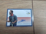 Jerzy Janowicz autograf Tenis Polska Leaf /15