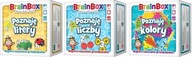 Rebel BrainBox Poznaję litery + Liczby + Kolory x3