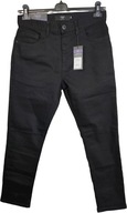 NEXT SLIM FIT CZARNE SPODNIE JEANS rozm 32 aa