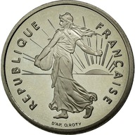 Moneta, Francja, Semeuse, 1/2 Franc, 1996, MS(65-7