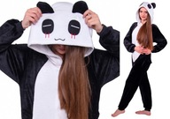 PANDA Piżama Przebranie Kigurumi Onesie Kombinezon Pajacyk Kostium 176