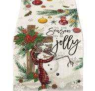 ARTOID MODE KARÁCSONYI ASZTALI FUTÓ 40X180 hóember