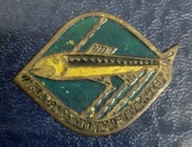 Odznaka wędkarska PZW Łosoś 74 Radew