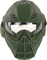Paintball Airsoft Maska z okularami Taktyczna ochrona Gear Wojskowy