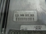 AUDI A4 B 2.0TDI COMPUTER CENTRALINA MOTORE 03L906022MR