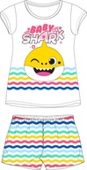 Piżama letnia BABY SHARK dla dziewczynki 92 cm 18-24 m-ce