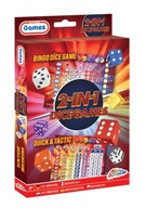 Hry s kockami 2 v 1 - Bingo Dice & Quick and Tac