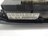 Unite commande clima Bouches buses MERCEDES R-KLASA W251 2005-2009 A2518703490