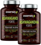 Essensey Ashwagandha Forte 666 mg 90 kaps Indický ženšen Extrakt