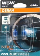 OSRAM 2825CBN-02B ŽIAROVKY W5W 12V COOL BLUE Intens