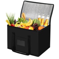 40л ВЕЛИКИЙ ТЕРМІЧНИЙ МІШОК ДЛЯ ПІКНІКУ СКЛАДНИЙ ДЛЯ ЗБЕРІГАННЯ ХАРЧОВИХ ПРОДУКТІВ