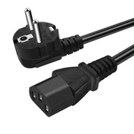 Kabel zasilający Dell do komputera PC Monitor Xbox PS | Solidny Gruby