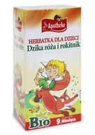 HERBATKA DLA DZIECI - DZIKA RÓŻA I ROKITNIK PO 9 MIESIĄCU BIO (20 x 1,5 g)