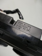MAZDA 6 GH LIFT control panel of the air conditioning