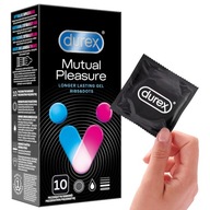 Durex Mutual Pleasure prezerwatywy z wypustkami opóźniające wytrysk 10 szt.