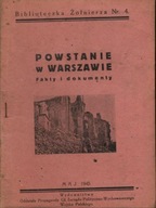 Powstanie w Warszawie Fakty i dokumenty 1945 r.