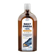 OSAVI Daily Omega +D3 1600 mg, prírodná citrónová aróma (500 ml)