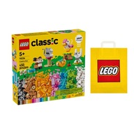 LEGO CLASSIC '11034 - Kreatívne zvieratká + Darčeková taška LEGO